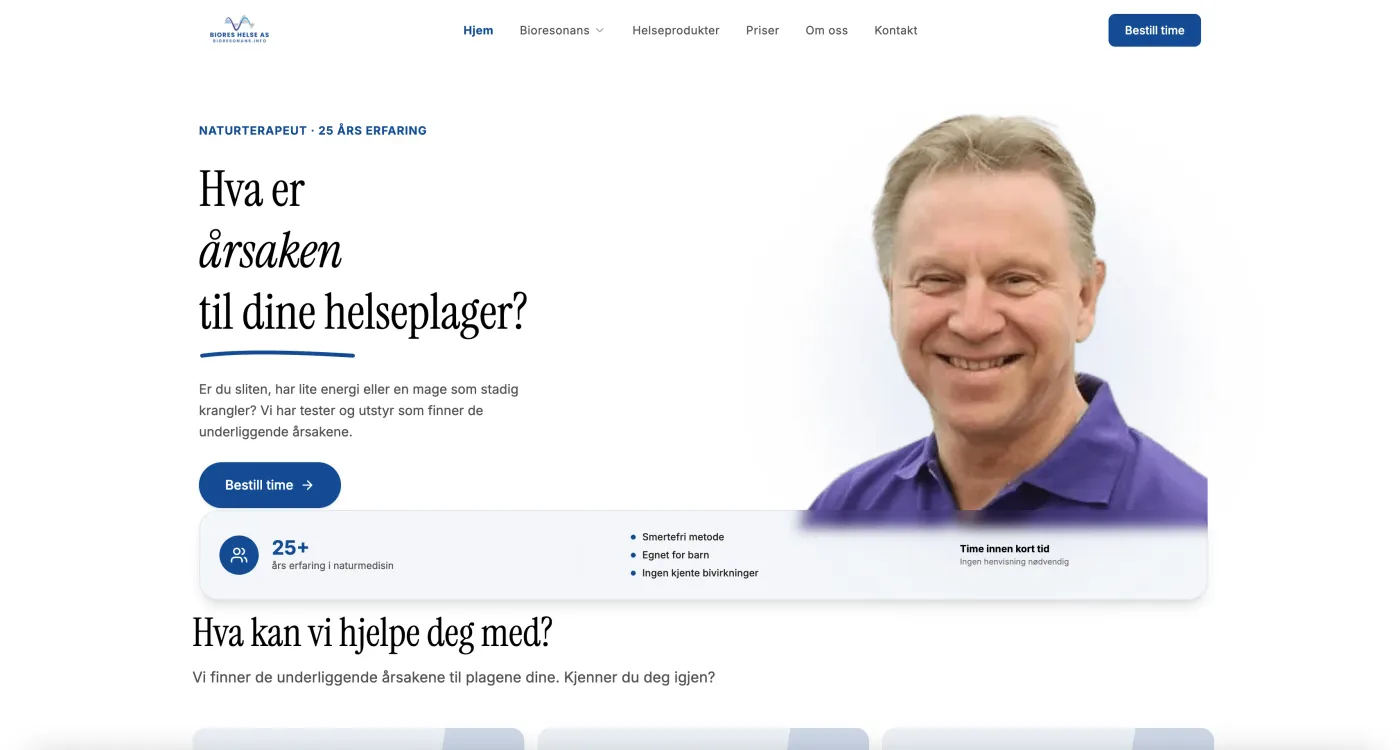 bioreshelse.no