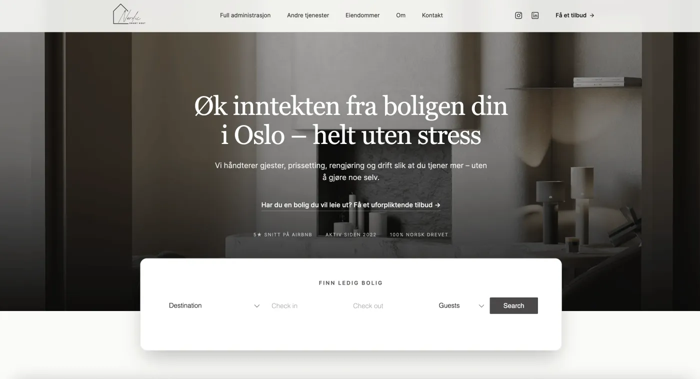 nordicsmarthost.no