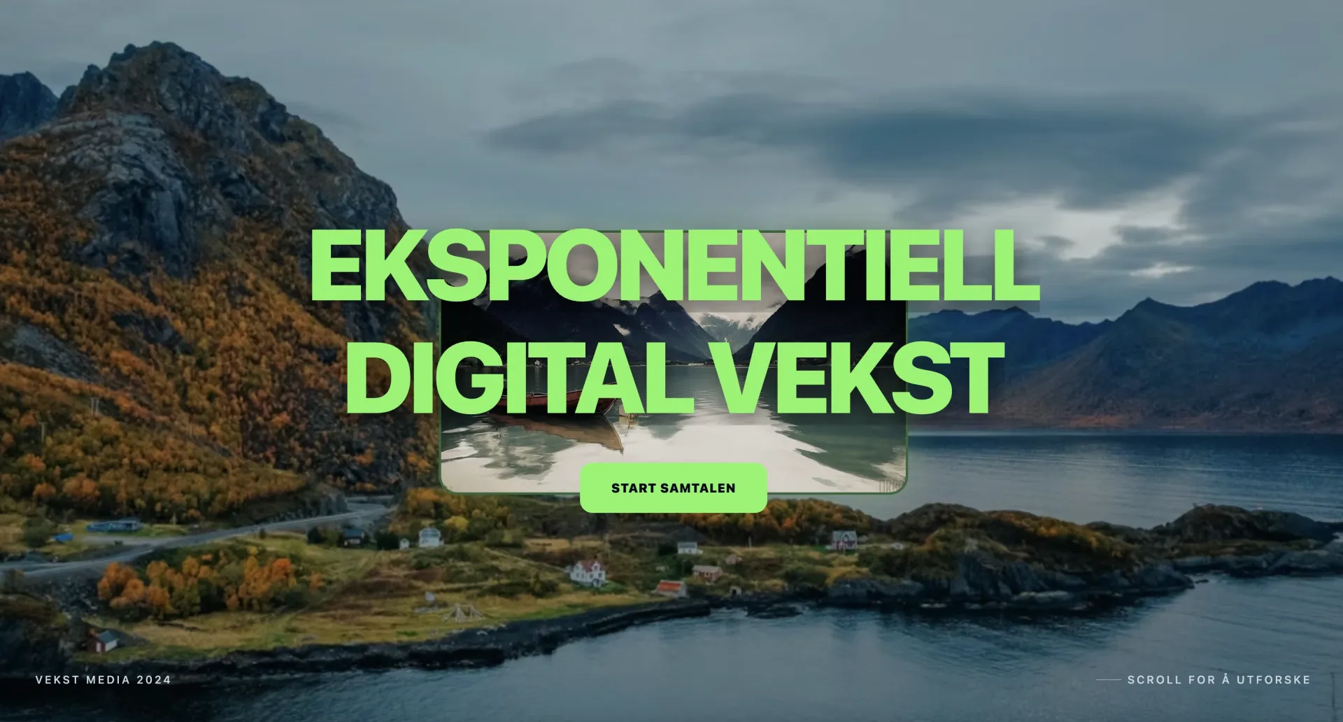 Nettside levert til norsk bedrift av Nettify - eksempel 8